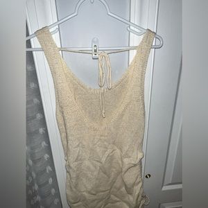 Adjustable Scrunch side cover up dress